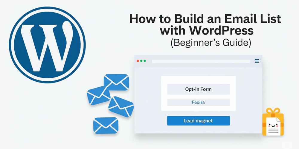 Featured image for How to Build an Email List with WordPress (Beginner’s Guide)