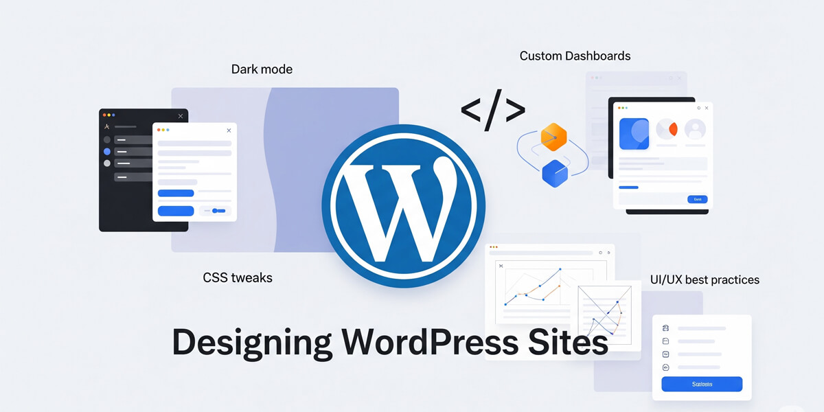 Featured image for Designing WordPress Sites