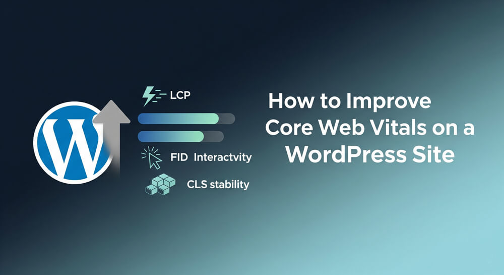 Featured image for How to Improve Core Web Vitals on a WordPress Site