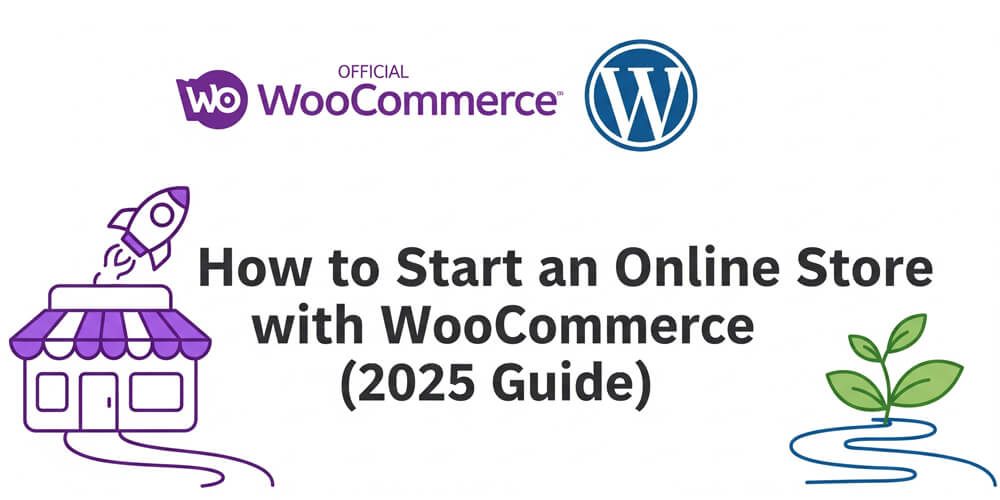 Featured image for How to Start an Online Store with WooCommerce (2025 Guide)