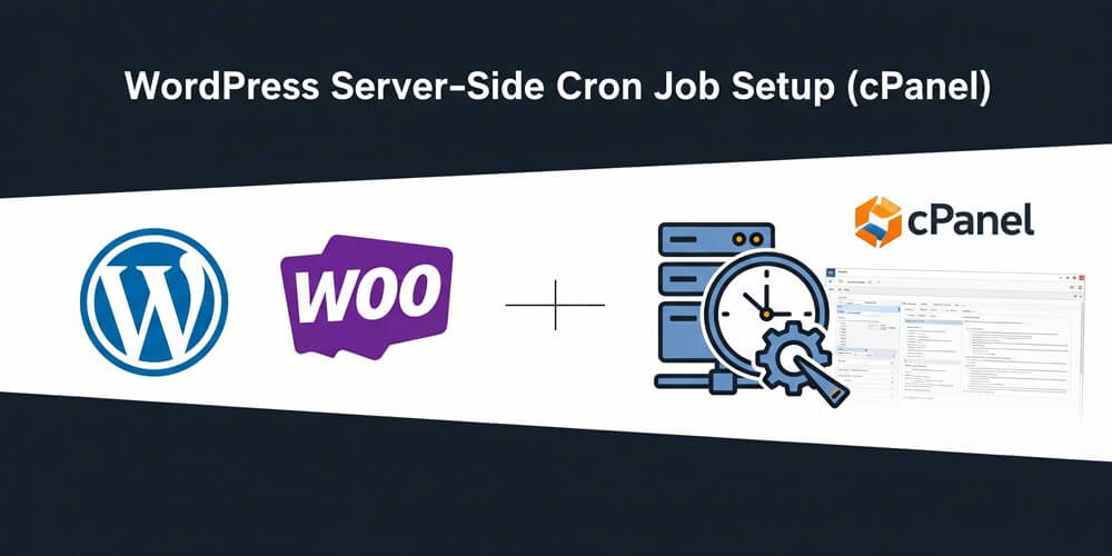 Featured image for WordPress Server-Side Cron Job Setup (cPanel)