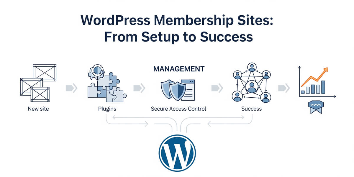 Featured image for WordPress Membership Sites: From Setup to Success