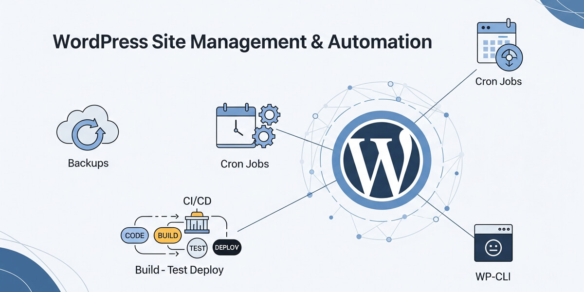 Featured image for WordPress Site Management & Automation